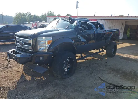 2015 Ford F-250 Lariat из США, поврежденный, VIN 1FT7W2BT3FEA51052